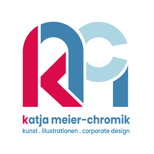 Logo - kunst . illustrationen . corporate design | Katja Meier-Chromik, Künstlerin #katjameierchromik