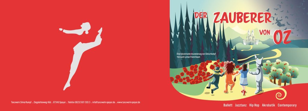 Der Zauberer von Oz - Illlustration : gemalt von Katja Meier-Chromik 2022