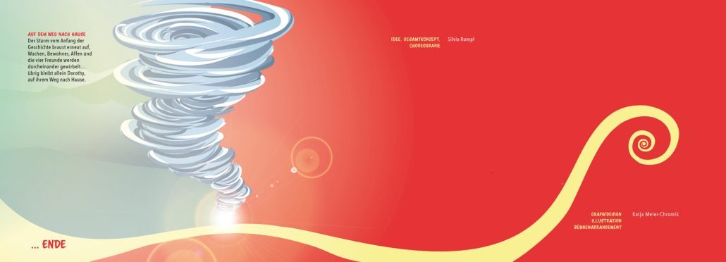 Der Zauberer von Oz - Illlustration : gemalt von Katja Meier-Chromik 2022