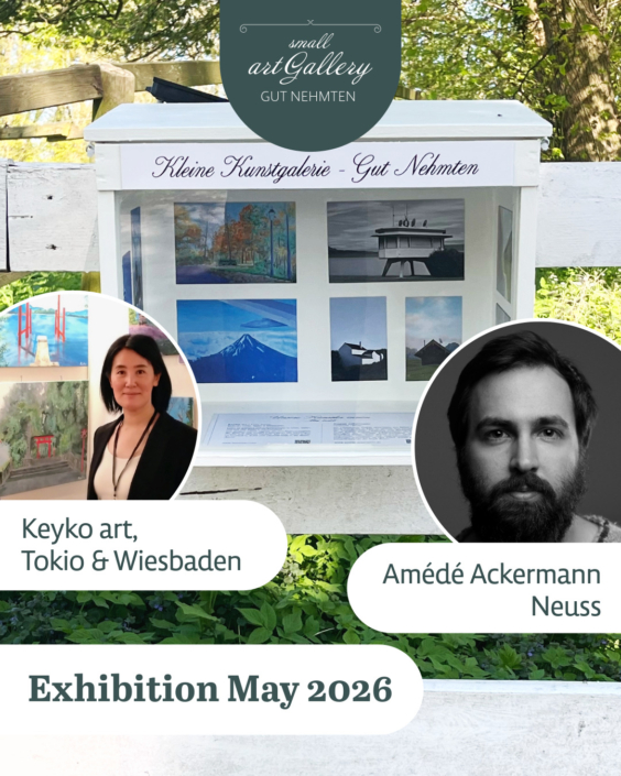 Kleine Kunstgalerie Gut Nehmten – Keyko art und Amédé Ackermann