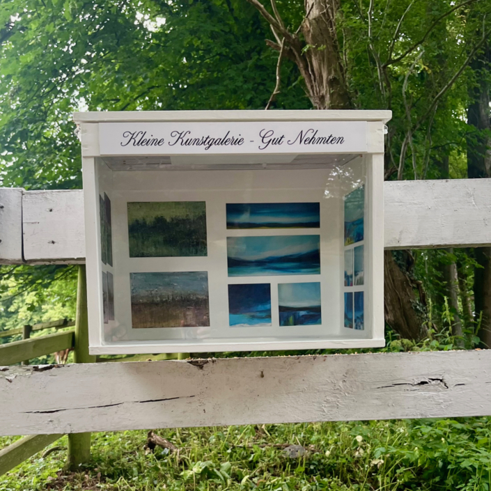 Kleine Kunstgalerie Gut Nehmten –  Victoria Wylie und Jeanette Weiß